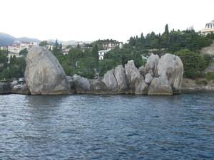 Скалы в Черном море