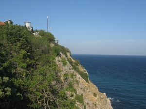 Вид со скалы недалеко от маяка