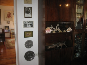 Внутри комнаты дома-музея Юлиана Семенова в Крыму
