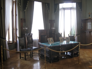 Рабочий кабинет императора Николая II в Ливадийском дворце