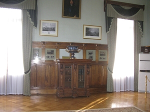 Внутри рабочего кабинета императора Николая II в Ливадийском дворце