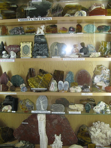 Минералы Крыма в музее камня в Партените